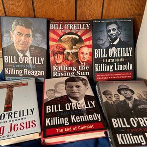 Bill O'Reilly - First Edition Hardcovers - Lot of 6 - NEW